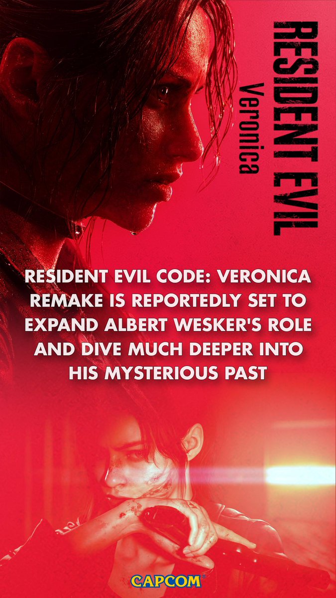 en_ediut's tweet photo. Albert Wesker’s role in Code: Veronica may be expanded as Capcom reworks the game’s story for its upcoming remake.

The development team wants to add more depth to the original cast, with producer Yoshiaki Hirabayashi.

#residentevil #capcom #gaming https://t.co/CCmh819Rwk