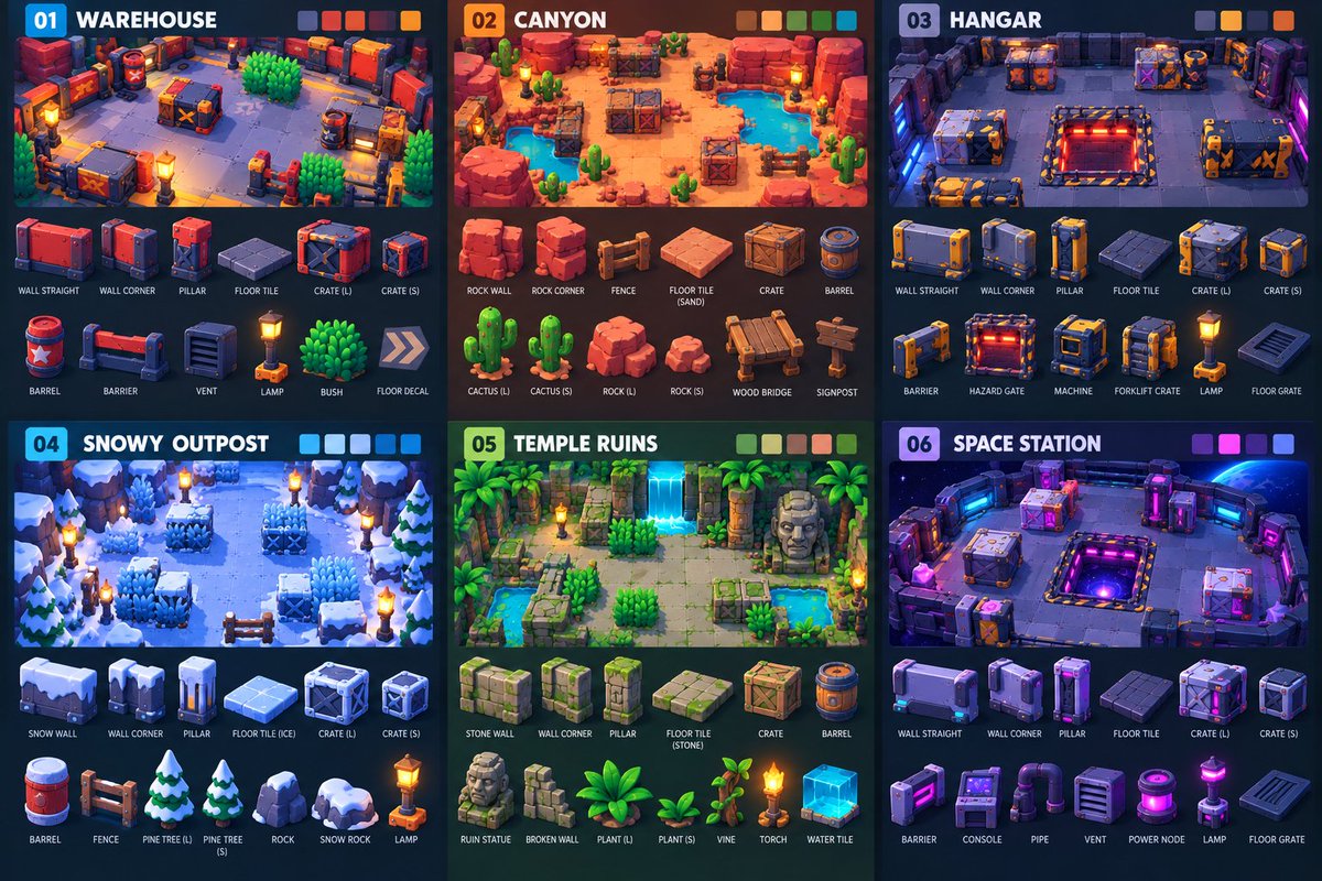 froessell's tweet photo. I'm currently testing a new way to make assets for my game so I don't have to spend all my tokens having Astra build them from scratch in Blender.

Reference - > @tripoai  - > Blender to split into models - > @unity 

Let's see how it goes. https://t.co/2QS1Jv75Yc