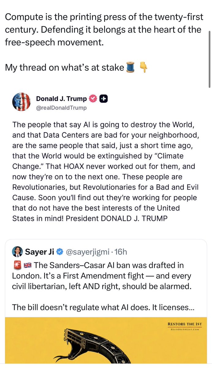 SUENKGIFT's tweet photo. Trump is the red dot.
You who follow the red dot.
The laser pointer is what you "don't" see.

<<Trump Sons Back $1 Billion Investment Network Targeting AI, Crypto And Drone Companies Favoured By White House: Report>> https://t.co/ggmz3FHLxG