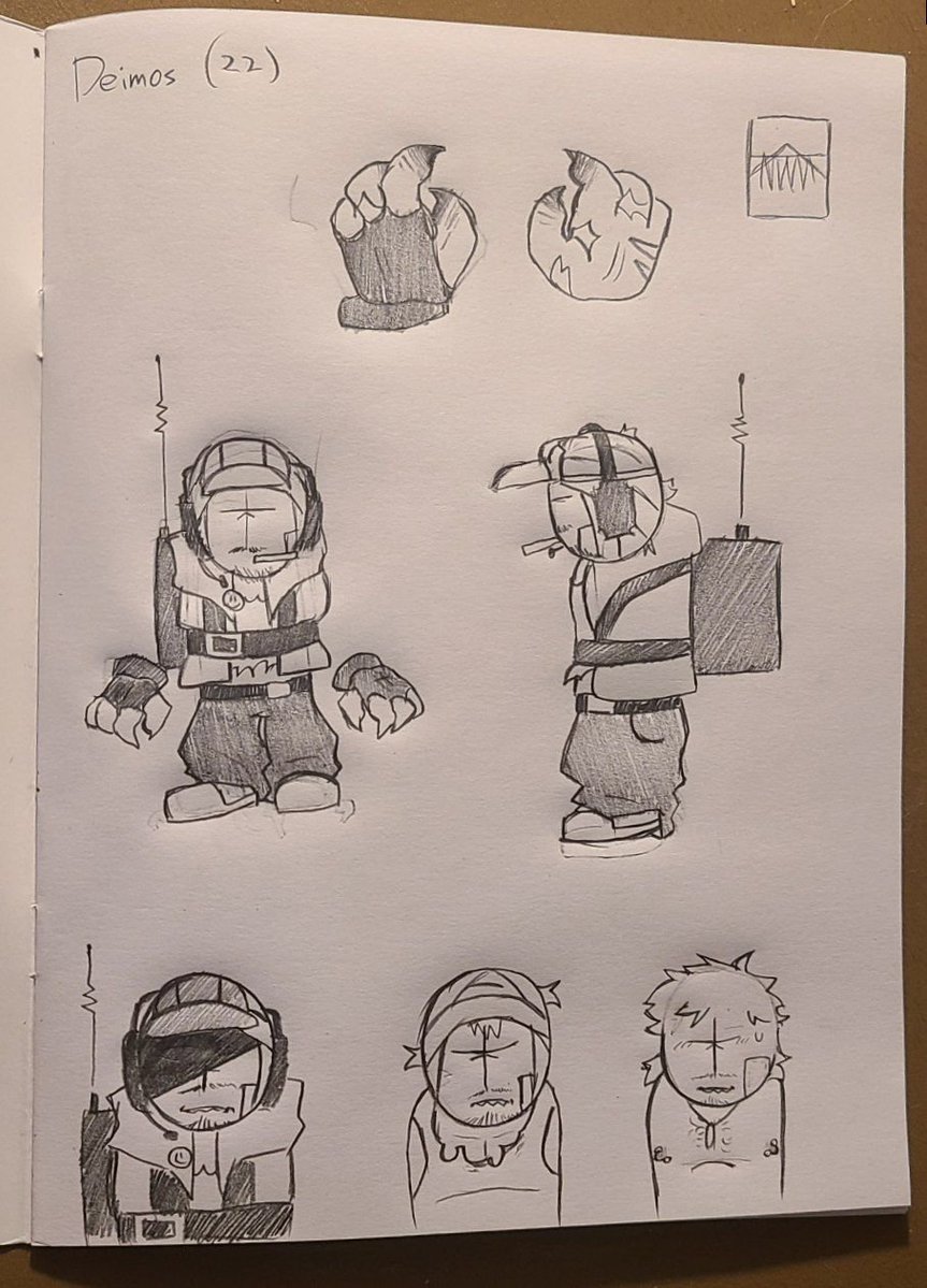 Gaburune's tweet photo. School sketches, again π
#sanmos #sanford #deimos #madnesscombat https://t.co/NEaip2GT1A