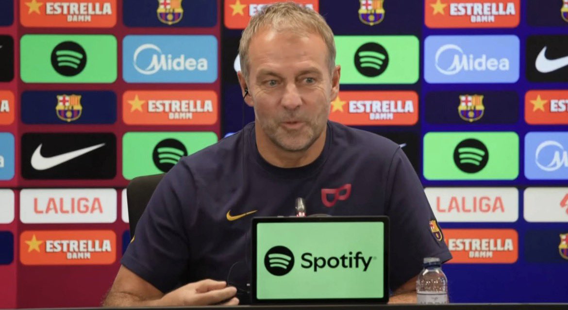 fermin_790's tweet photo. 🚨🎙️| Flick: "Campaigning for Lamine's Ballon d'Or? Why shouldn't we? It's normal, he's our player. We support our players. Besides, we're playing well. It's good that we do that, because they're players on our team. I can see their level, what they contribute every day in training. When I know that, I can and WILL support my players."