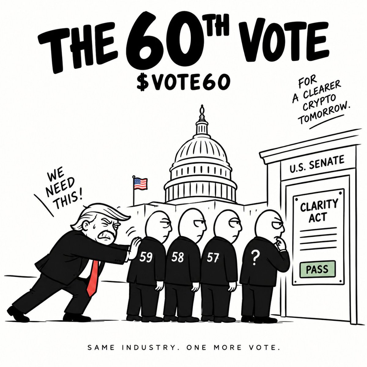Dgemprowler's tweet photo. $VOTE60
https://t.co/sLJTg2uKgm

#CLARITY Act #robinhood @ponsdotfamily https://t.co/llbSG4b18n