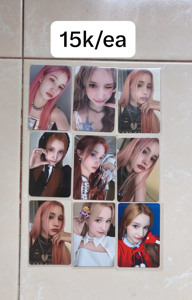 bhyyi_'s tweet photo. Wts Want to sell aab pc girlgroup

Kep1er itzy stayc ive

-inc adm, exc packing ( 1-3 pc 3k) (>3 pc 5k)
-bisa Oren
-dom Kaltim

Tag. Bahiyyih kepi seeun Isa Liz yeji Lia ryujin Yuna Ina xiaoting yujin dayeon https://t.co/CnmT7IgVYc