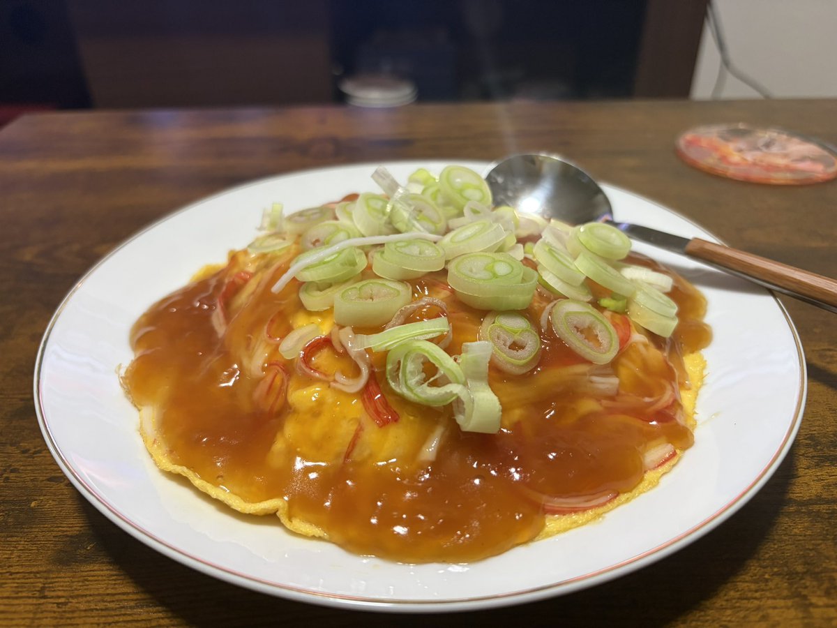 7pn_bz's tweet photo. 天津飯でーす https://t.co/bDuR3mpu7f