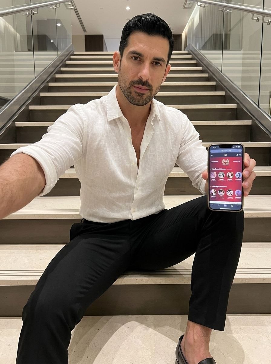 Ryan_Thompson09's tweet photo. A moment where style, confidence, and digital connection come together, showing how modern experiences can be carried anywhere with creativity and purpose 

#VibraGame #DigitalLifestyle  #MeetAGirl #Dating #WebcamChat https://t.co/UEs10ivQsT