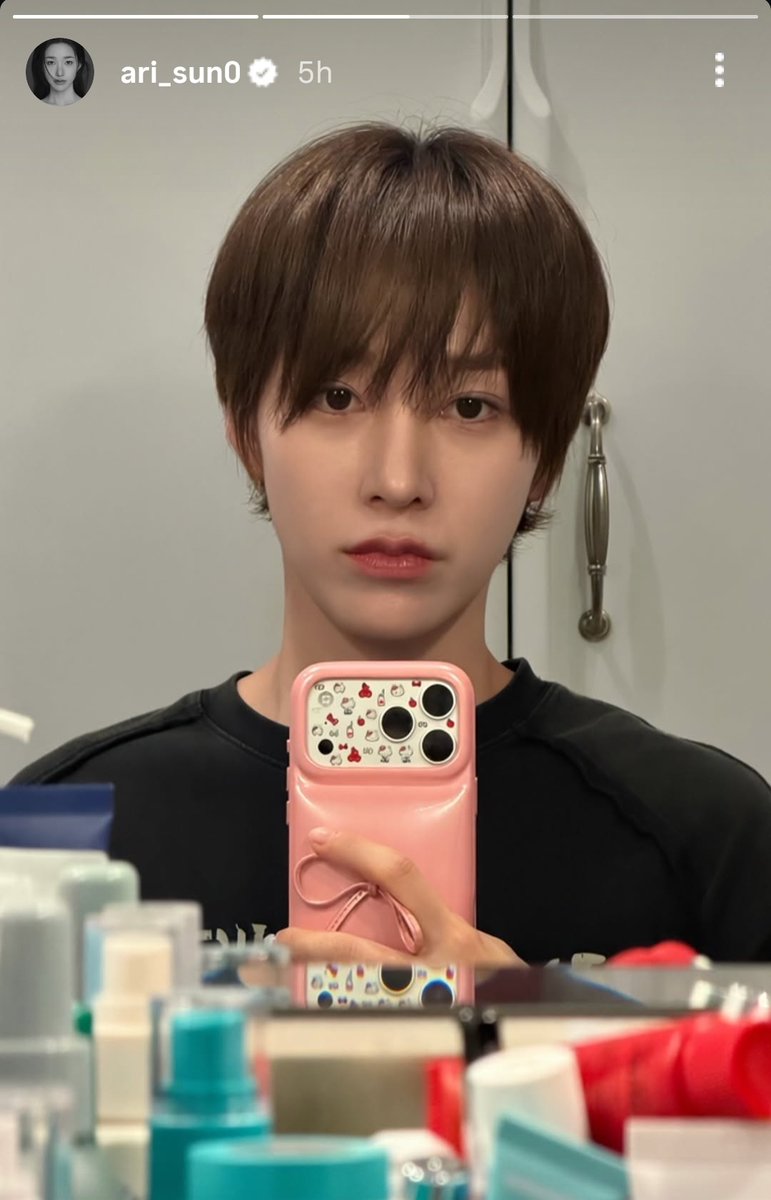 nugupromo's tweet photo. Former Tahiti member Ari stuns in new photos showing off a shorter hairstyle! https://t.co/5mjOIodwbh