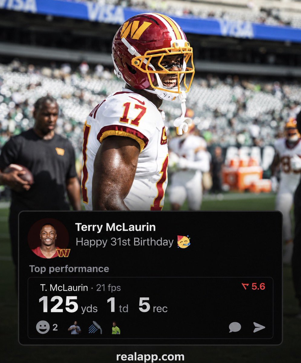 JayDanielsMVP's tweet photo. Happy Birthday to Terry McLaurin! 

#RaiseHail https://t.co/eh2DmOtkRb