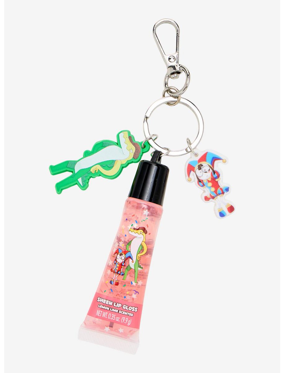 eucheon's tweet photo. Now Available on the Hot Topic Website: The Amazing Digital Circus Gummigoo & Pomni Lip Gloss Keychain #TheAmazingDigitalCircus #TADC #GlitchProductions #HotTopic #Merch https://t.co/CQD38OXNnD