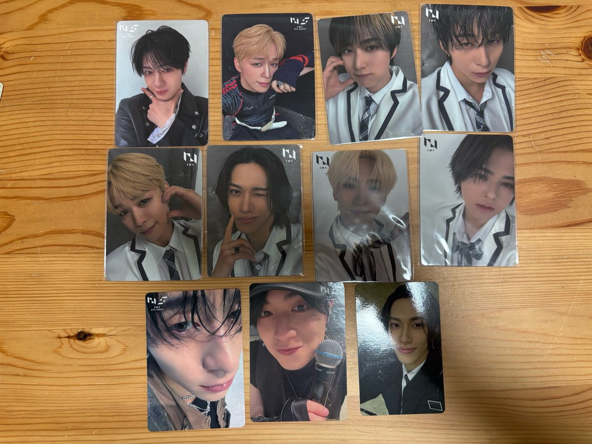 kk87ini's tweet photo. INI ANTHEM HMVタワレコオンライン 制服 ドーム記念トレカ 交換

【譲】西、許、後藤、尾崎、佐野、池崎、松田
【求】同種髙塚

9/16、17東京ドーム手渡し希望です🙌🏻

#INI交換 https://t.co/eo7AFzqd1r