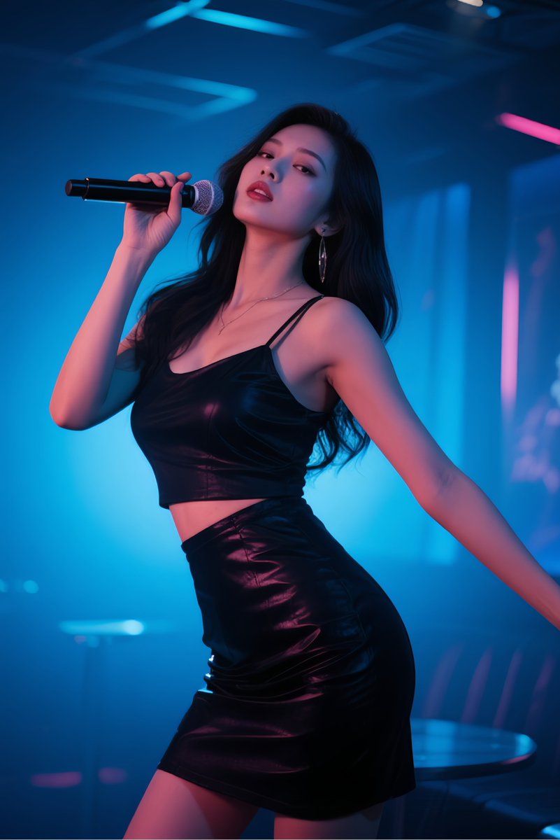 CarlottaZulrzm's tweet photo. Karaoke night just hit different! Belt out your favorite tunes with mic in hand, dance like no one’s watching, and make those perfect sing-along moments  #KTVVibes #MusicMagic https://t.co/DlfWdpQ76j