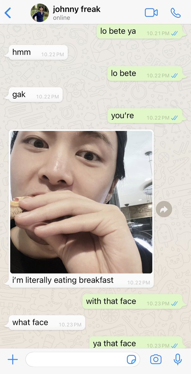 charmantaes's tweet photo. eh jump ke after wedding day yuk?? morning after the wedding: chungzilla thought johnny was sulking over last night, turns out bro was offended that his face looked THAT ya you know https://t.co/NFkWW7ENRH