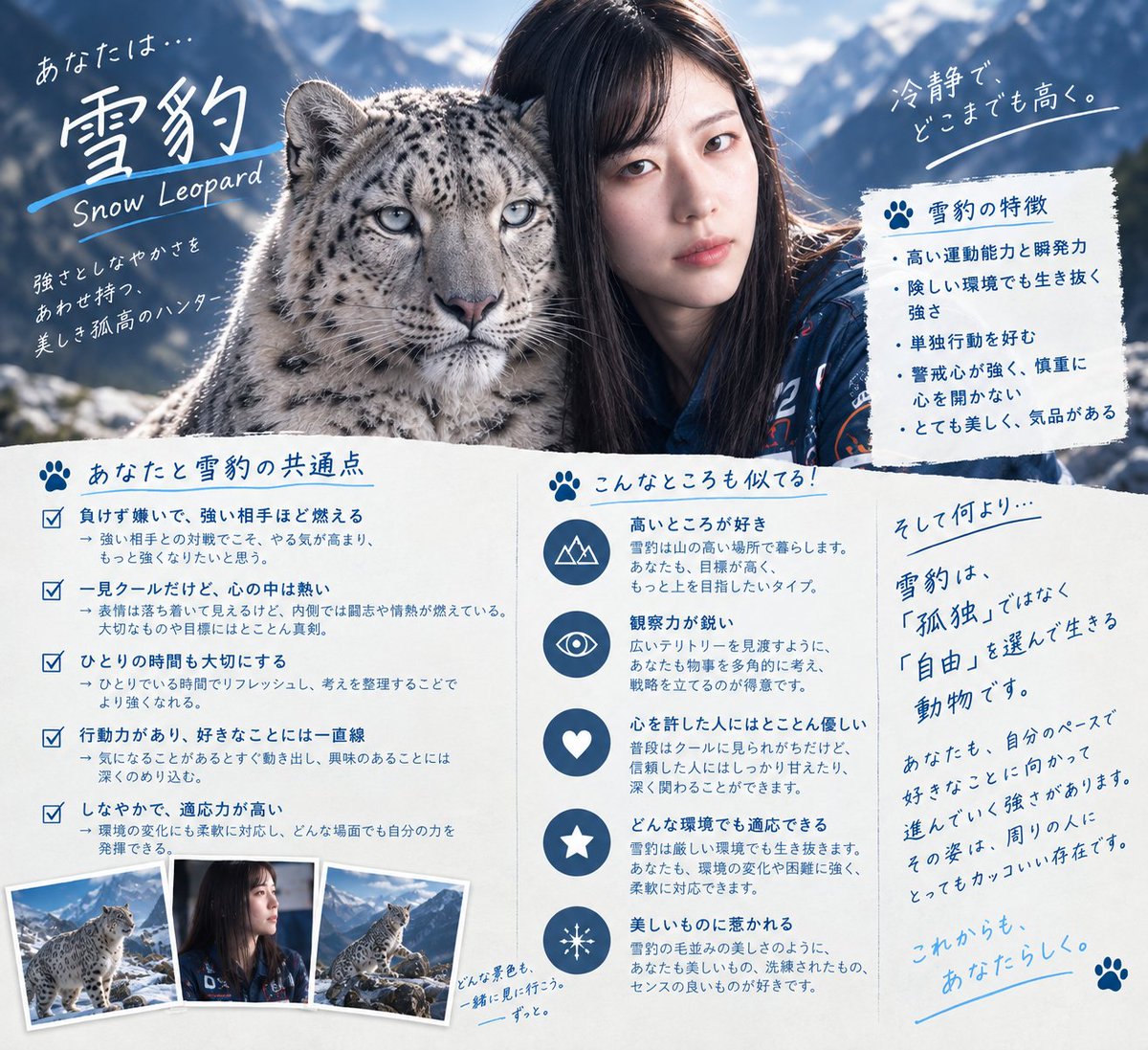 sababa_darts's tweet photo. とあるベルツリーにそそのかされて流行りのやつやりました

ユキヒョウです𐔌՞･·･՞𐦯ﾓﾌﾓﾌ https://t.co/c5L3ijyDZE