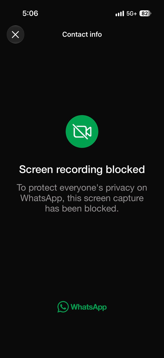 VarunRaghu8's tweet photo. #ios #ios27 #apple #applebugs #iosbugs #bugs #irritating 
I have updated to 27 facing a p0 issue where I couldn’t scan for upi payments or visit any what’s app dp it says I’m screen recording where I’m not 

@Apple https://t.co/hzBFm0lyTQ