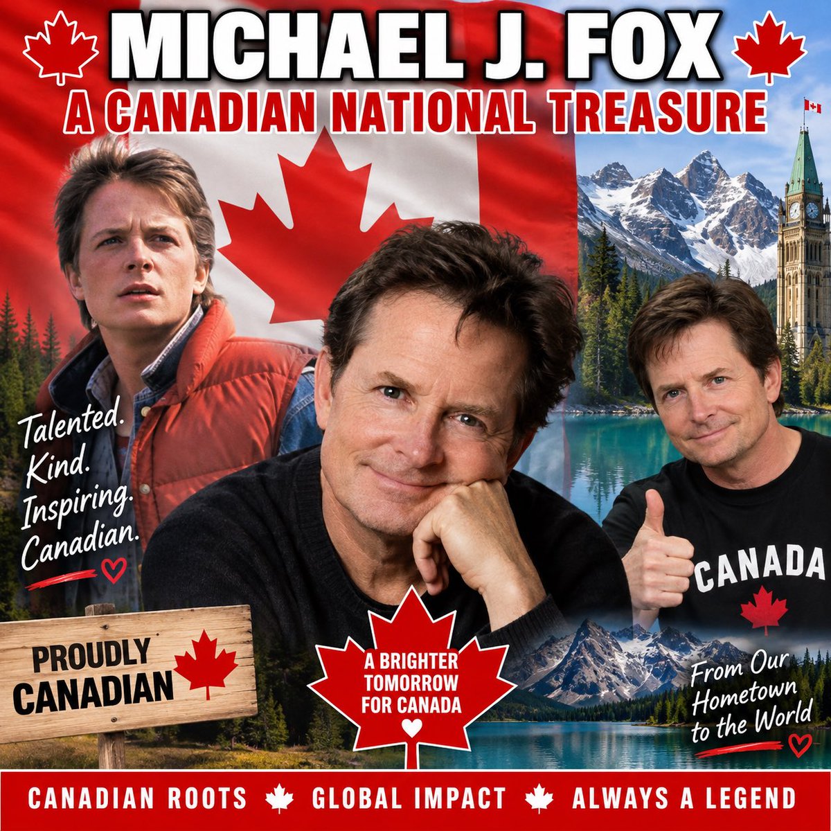 shalin43031's tweet photo. Michael J. Fox is a Canadian National Treasure. ❤️🇨🇦 Another great Canadian.🇨🇦 https://t.co/zbx7csiRci