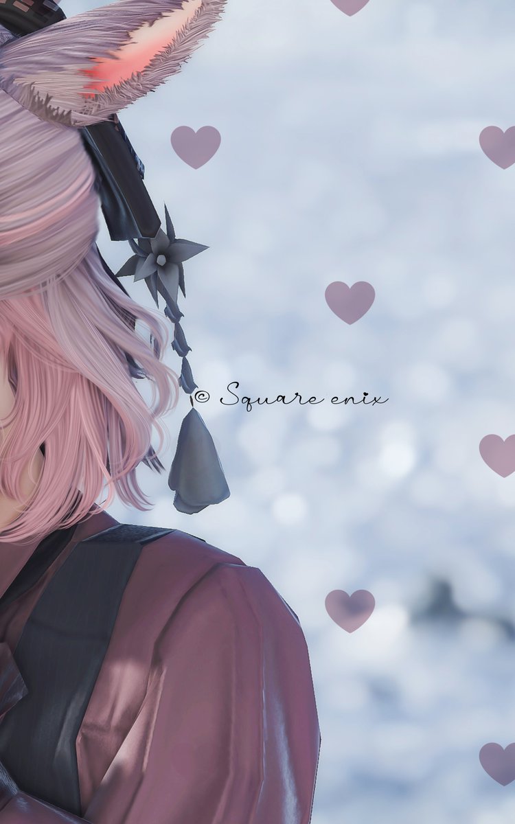 no4_he's tweet photo. ハーフアップボブ✁
似合いますか(=^・・^=)？？

#ミコッテ　#FF14 https://t.co/pNKi2yVjnF