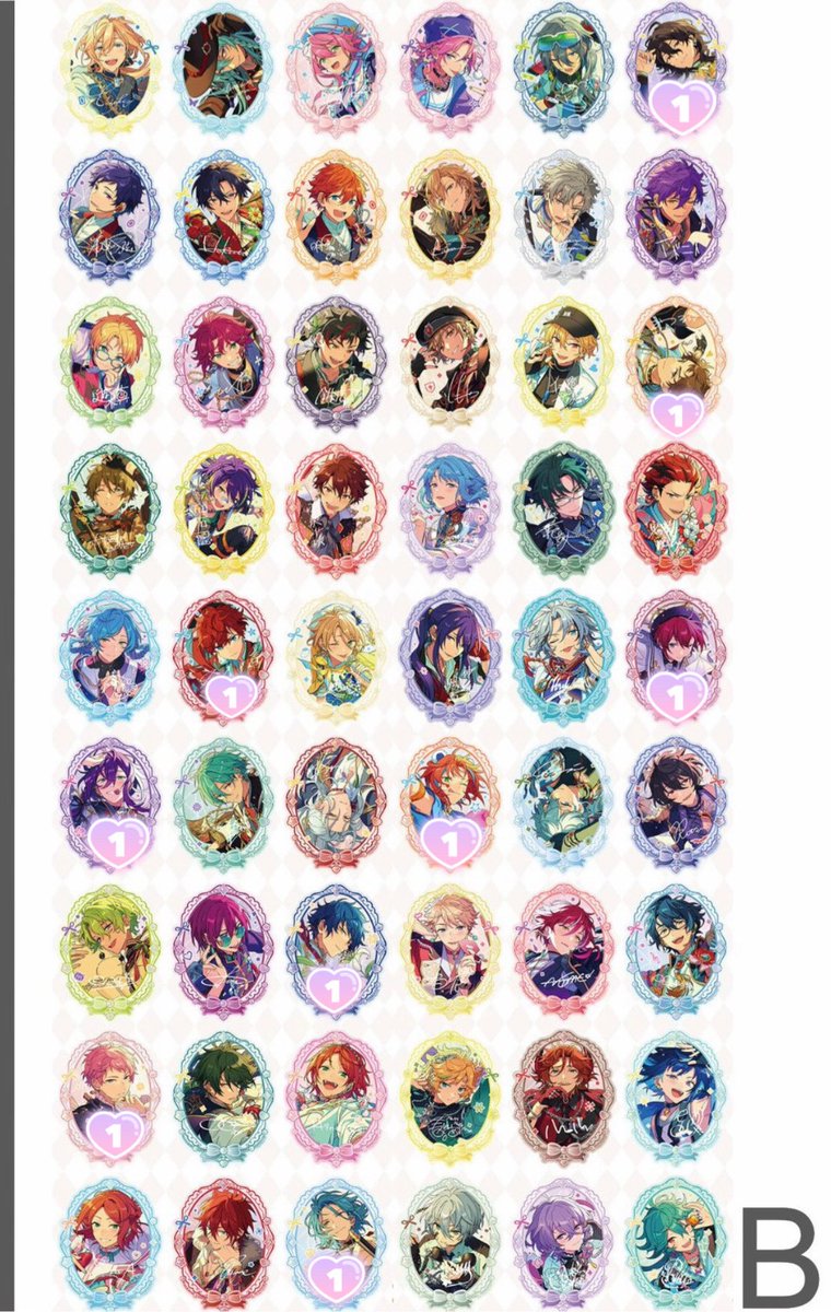 sgaysd's tweet photo. ꒰ 交換 ꒱
あんスタ 中国 璀璨星約 クリアカード

譲♡A 英智2 零2 薫 アドニス2 真2 真緒 鉄虎 友也 光2 翠 千秋3 創2 敬人 紅郎3 一彩2 颯馬2 維吹 司3 レオ 泉 日和 茨3 ジュン2 夏目3 つむぎ 宗 みか ひなた2 宙2 ゆうた2 燐音 ユメ2

B 零 光 一彩 司 マヨイ レオ ジュン 宗 HiMERU

→ https://t.co/KdA4QJfiMQ