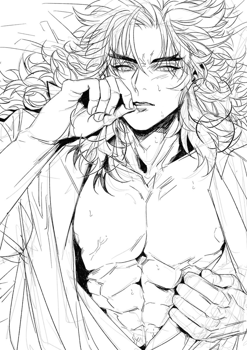 RenPTuii05's tweet photo. 上手く描けなくて…ｳｰﾝ(´-`　).｡oஇ 
供養になるかもしれない https://t.co/m1z8lyNvQ8