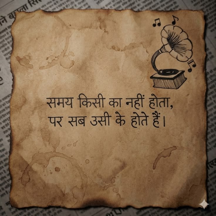 umda_panktiyaan's tweet photo. समय दुनिया की सबसे मूल्यवान और शक्तिशाली चीज़ है। गया हुआ वक्त कभी लौटकर वापस नहीं आता। इसलिए हमें इसका सम्मान करना चाहिए। जो व्यक्ति समय का सदुपयोग करता है, वह जीवन में हमेशा सफल होता है। https://t.co/VsfOocLHQd