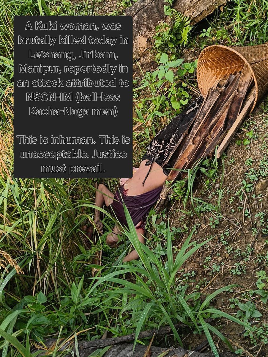 haokip2_ms's tweet photo. #Manipur What kind of Govt. acts swiftly against some, yet turns blind to grave crimes by others?

If the Govt. won’t protect us, we must stand together, defend our people, demand justice &amp; retaliate now.

Abuse of power will always backfire.
@manipur_police @adgpi @NIA_India https://t.co/MBcX8NST0Q