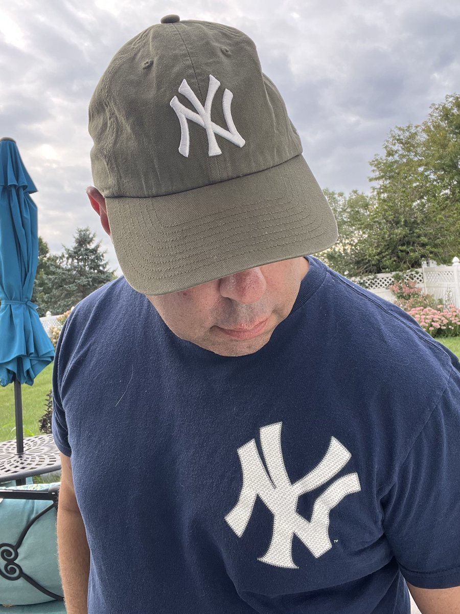 Muzixndmd's tweet photo. #YankeesCapOfTheDay
@47 Cano dad hat-a gift from Nom.#ToyotaPinstripePride a different NYY cap every @Yankees game.
#YankeesTwitter #RepBX @YESNetwork #UnitedByCaps #LidsLoyal #NYYCapOfTheDay https://t.co/qMLnS1kBFk