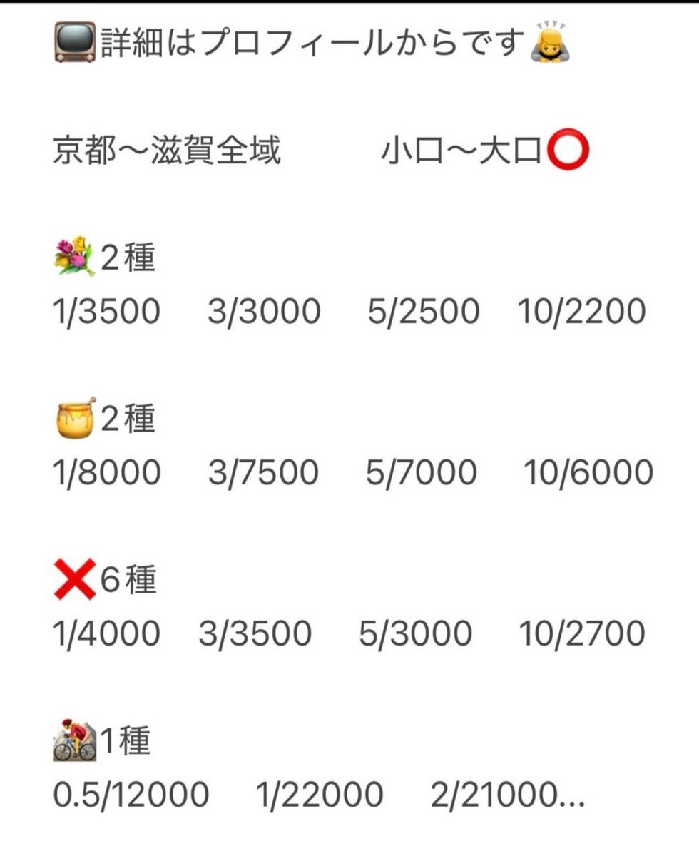 Snglaltprmk's tweet photo. ぐっどらいふ

九条　祇園　長岡京　大津　長浜　南丹　亀岡　草津　西京　野洲　五条　八幡　山科　左京区　守山　四条　久御山　宇治　彦根　伏見　湖南　近江八幡　竜王　右京区　栗東　中京手押し6124573

🫡🥵🤭 https://t.co/Q0tmjFv388
