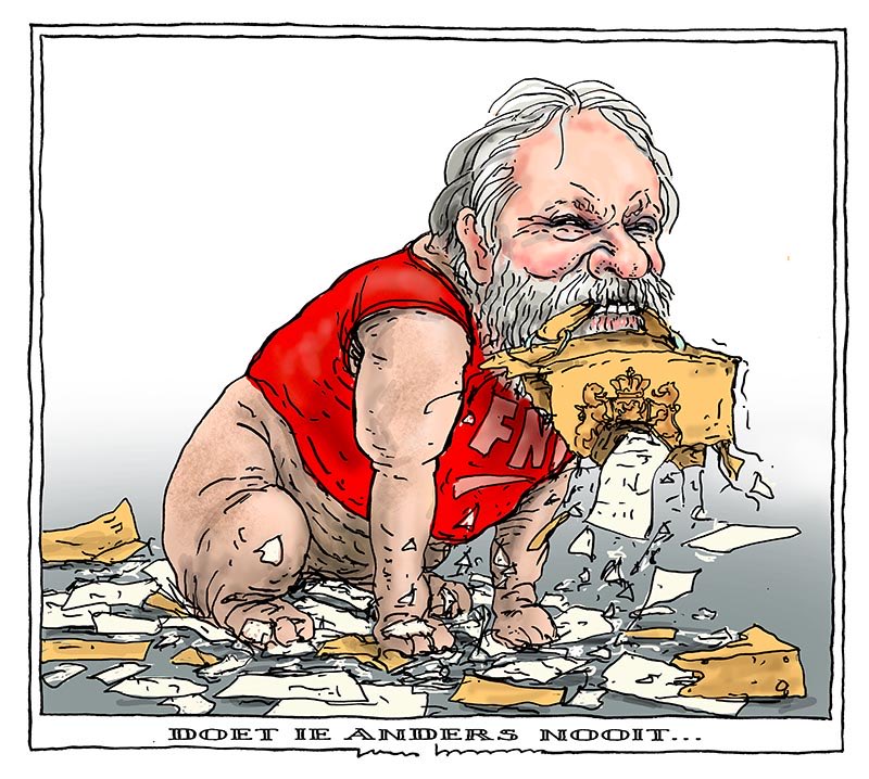 joepbertrams's tweet photo. Doorbijter #Spekman #FNV #Miljoenennota #protest https://t.co/fpIn9pZpIA