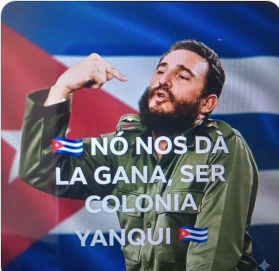 CalderonPineiro's tweet photo. El gobierno de los EEUU no tiene ningún derecho para venir a dar órdenes a nuestra #CubaSoberana  hace tiempo dejamos de ser colonia, ahora somos libres y soberanos. #FidelPorSiempe  #CubaEstáFirme  #CubaVencerá https://t.co/BnbacAJ6Nw