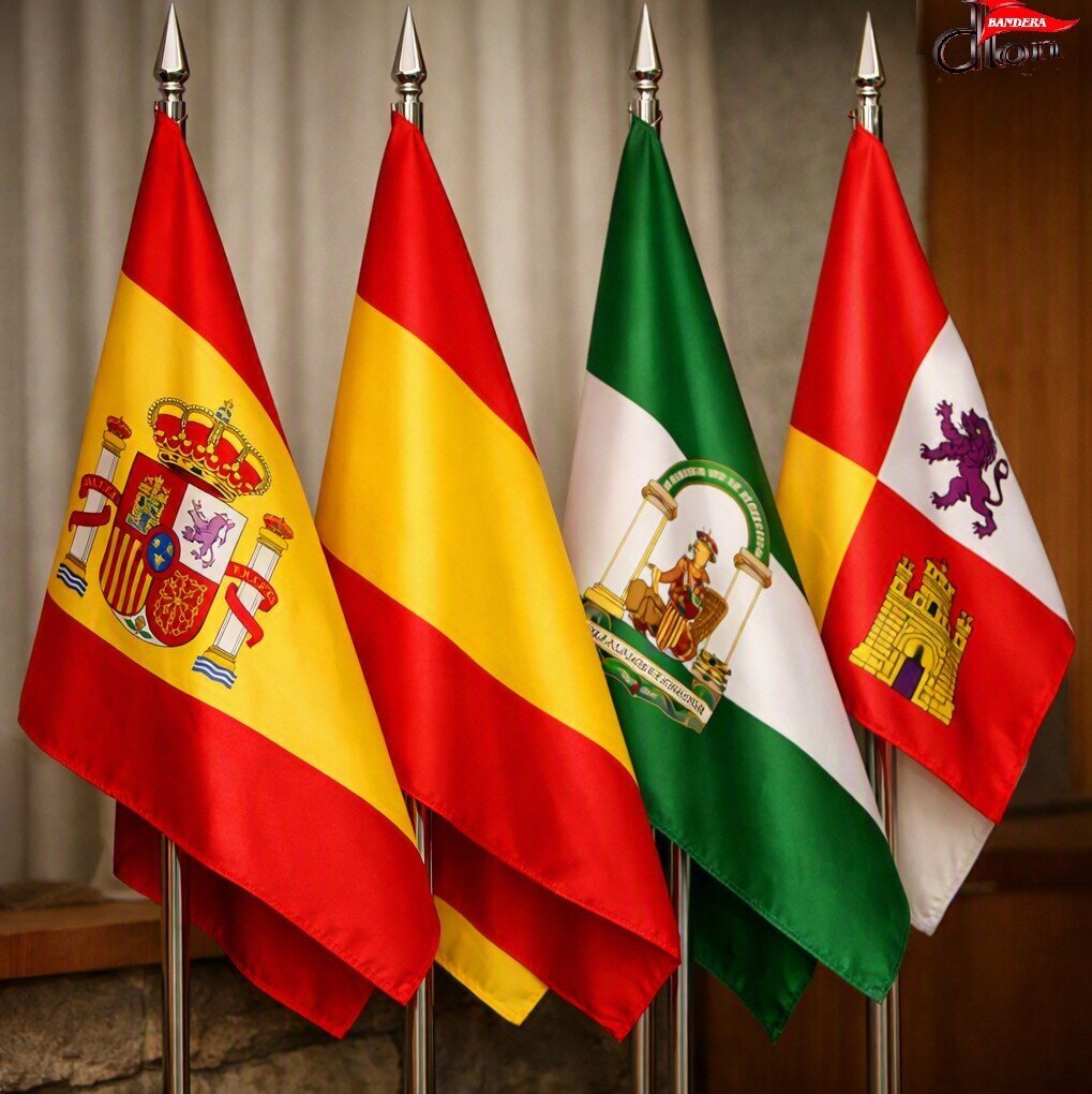 Bandera_Don's tweet photo. ¿Sabías que el escudo en una bandera suele indicar uso institucional o estatal, mientras que la versión sin él es para uso civil o comercial? Una distinción técnica clave en protocolo. #Vexilología https://t.co/R4zmONiYau