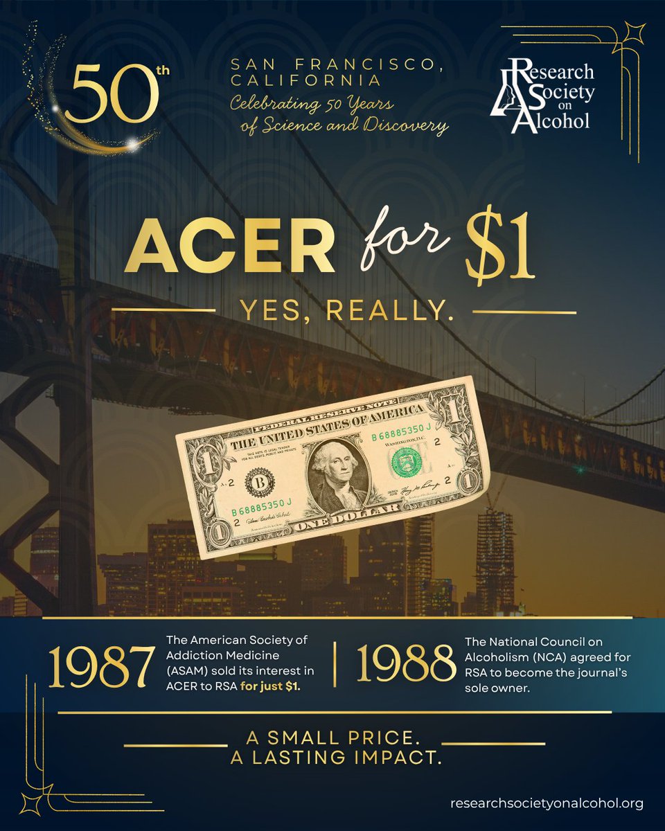 RSAposts's tweet photo. Did you know? ACER became RSA’s journal for just $1? 😮

In 1987, ASAM sold its interest in ACER to RSA for $1. In 1988, NCA agreed for RSA to become the journal’s sole owner.

A small price with a lasting impact! 📚

#RSAHistory #ACER #RSA50
🔗 https://t.co/dxPHpsJfNG https://t.co/NAPaJWvrCK