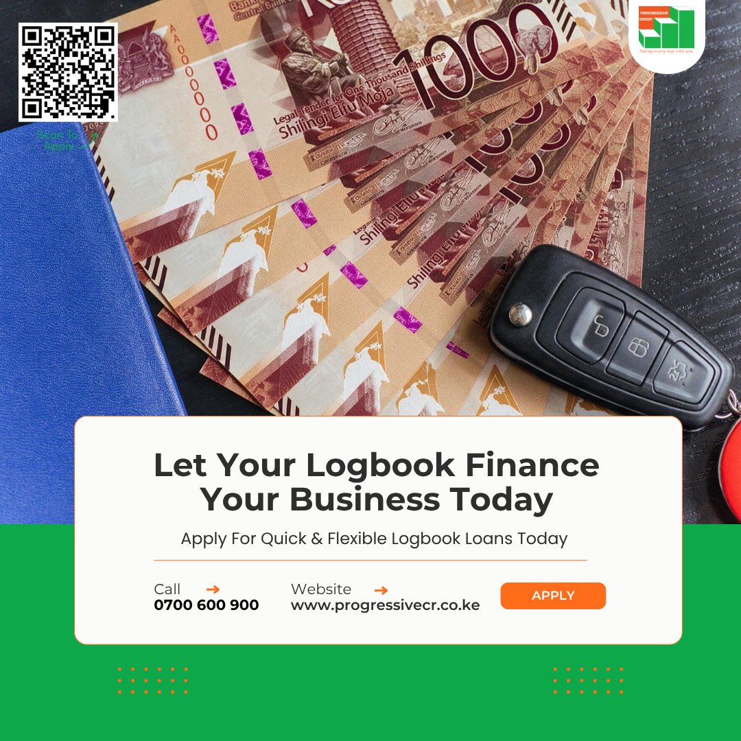 progressivecrke's tweet photo. Time for your Logbook to finance your Biashara. Apply for Logbook loans and get cash in just 24 hours.
Call us on 0700 600 900 or visit https://t.co/BhjdjwdGLi
#ProgressiveCredit #QuickFlexibleLoans https://t.co/ZEuh6h6tY2