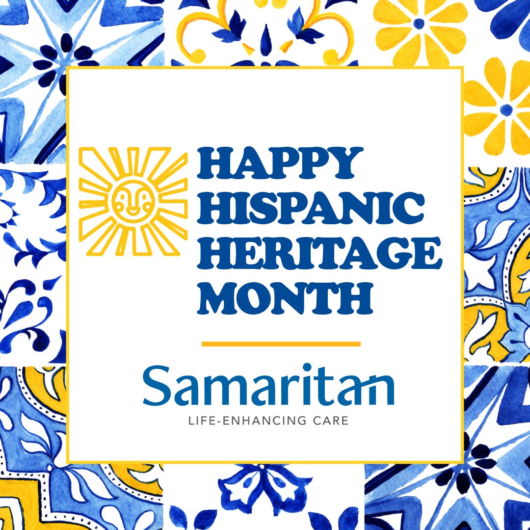 SamaritanNJ's tweet photo. Happy Hispanic Heritage Month! It is our honor to provide access to expert and compassionate care for everyone in our community. https://t.co/A4n7lD6bHg