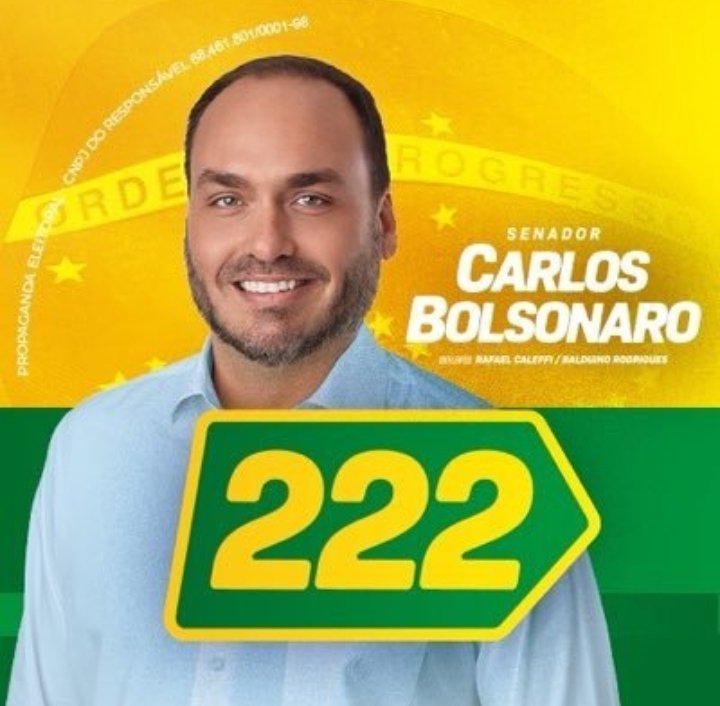 tmariabez's tweet photo. @CarlosBolsonaro @jairbolsonaro 2️⃣2️⃣ FLÁVIO BOLSONARO 🇧🇷 https://t.co/joWAapHPGk