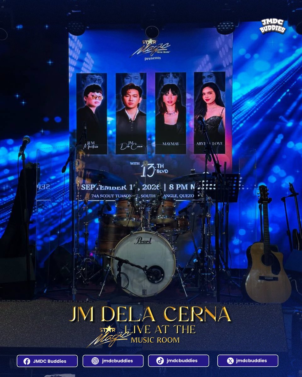 jmdcbuddies's tweet photo. galingan mo nak isesend natin yan sa mga online titas mo

JMDC LIVE AT SMMR

MusicAndMagic WithJMDelaCerna

#JMDCAtStarMagicMusicRoom https://t.co/clh3IY9GNy