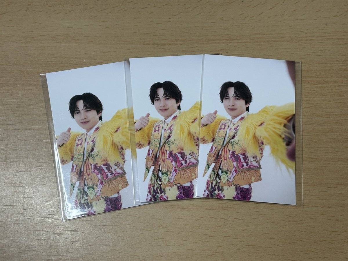 yj_a12's tweet photo. @o0ori0 検索から失礼します！
吉田仁人所持しているのですが、柔太朗と交換可能でしょうか？ https://t.co/Drtq7uIgVU