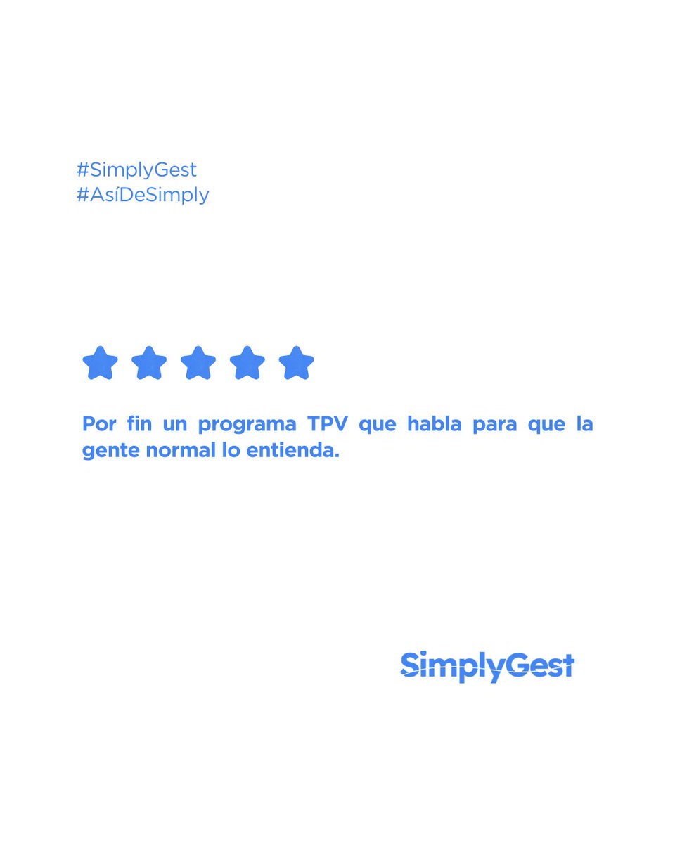 simplygest's tweet photo. ⭐ Una buena integración marca la diferencia.

🛒 Hoy compartimos una reseña que destaca SimplyGest como TPV y la facilidad de gestionar ventas y negocio desde un mismo entorno.

🙌 Gracias por confiar en nosotros.

#SimplyGest #TPV #SoftwareDeGestion https://t.co/4H1haHij7n