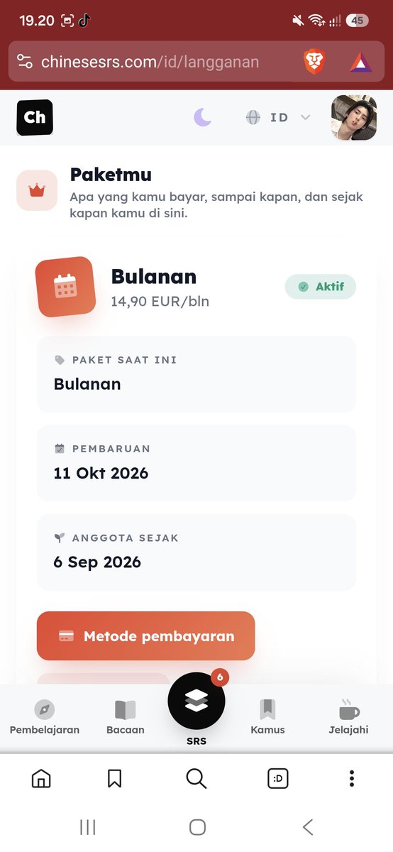 Learn7770's tweet photo. Rekomendasi website belajar Mandarin : https://t.co/IYcySUluRv dan GRATIS 1 bulan dan harga plannya juga super murah!
 
———
Aku bakalan quick review mengenai pemakaian website ini!

#langtwt #studytwt #chineselearningjourney #mandarin https://t.co/TuVGawDa1V