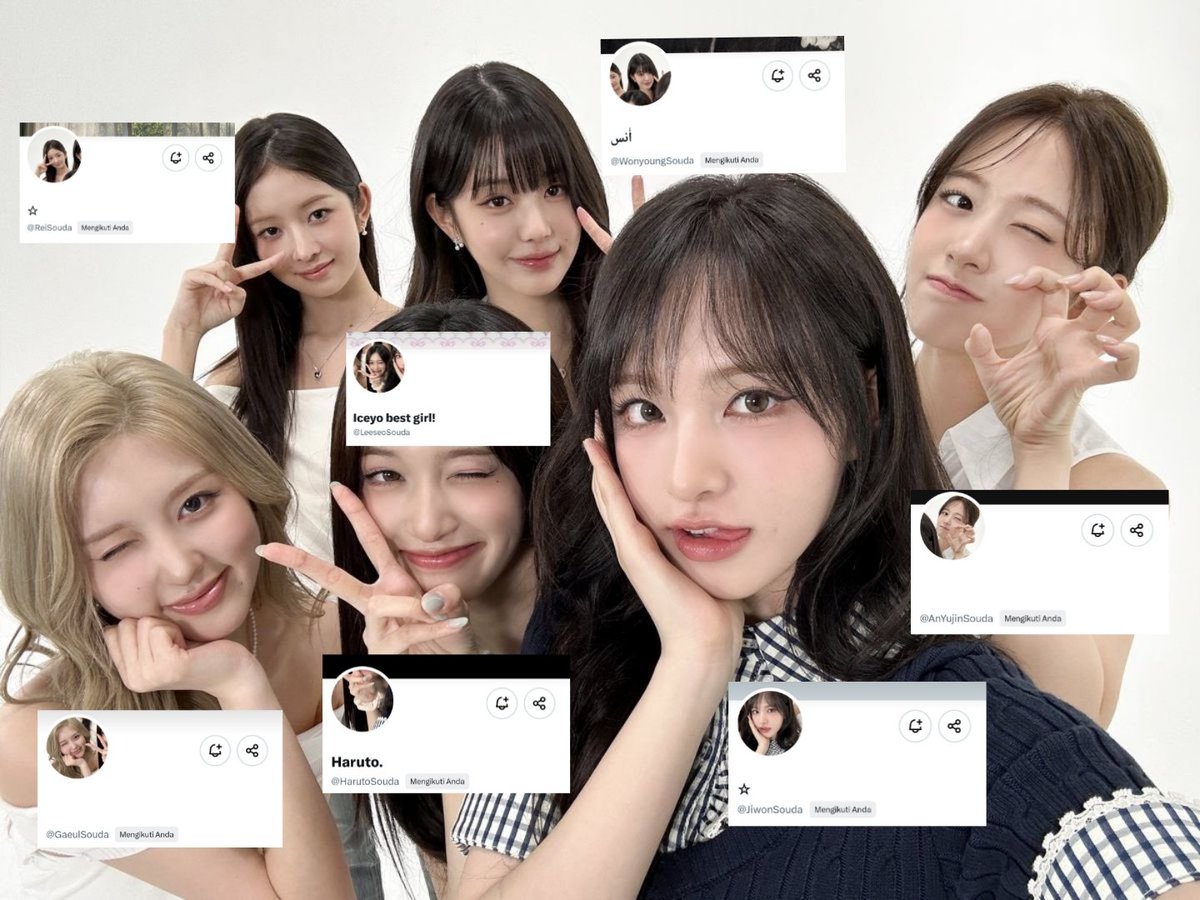 LeeseoSouda's tweet photo. TERIMAKASIH SUDAH FULL MEMBER.. TERIMAKASIH SUDAH IVESouda! huhu happy sekali bisa cpdp sama kakak-kakak cantikku + perintilannya <3

@JiwonSouda @ReiSouda @GaeulSouda @WonyoungSouda @AnYujinSouda https://t.co/ZjHmuQKGNA