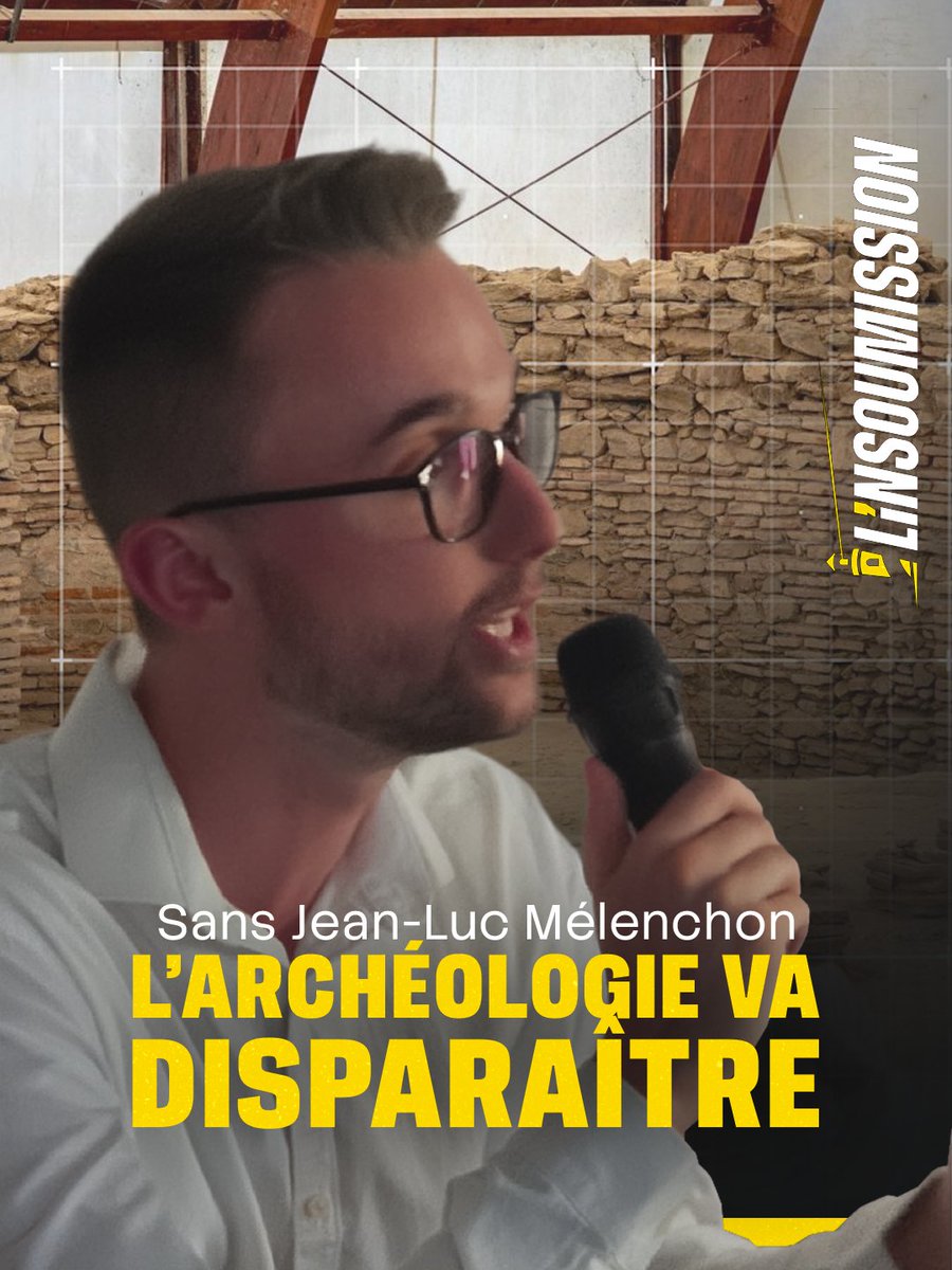 Enzo_Blanchard_'s tweet photo. Sans l'élection de @JLMelenchon, l'archéologie va disparaître !

Retrouvez mon article pour @L_insoumission ⤵️ https://t.co/on0vJ6bPFn