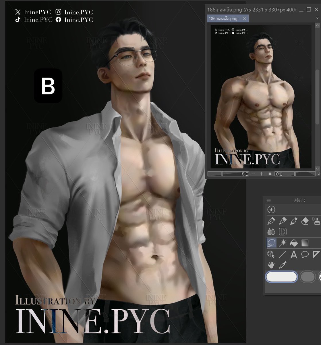 IninePYC's tweet photo. Pls re ฝากรีนะคะ🥹🙏

💕เปิดประมูลปกสำเร็จ (commercial use)
✨1ตัวละคร✨
Sb   2000.-
Ab1  5500.- (170$) ถอดเสื้อ
Ab2 6500.- (200$) บรีฟเสื้อ/ทรงผม/ฉาก/เครื่องประดับ

ผ่อนได้1เดือน(4งวด)/จองได้15วัน
THbank/Paypal

#bookart #ปกนิยาย #commission #포트폴리오 https://t.co/vXMXuz7Zom