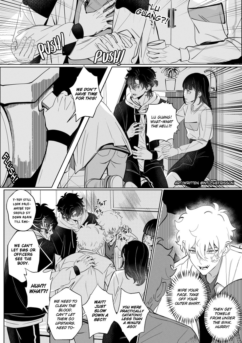 IntotheFrisson's tweet photo. cxs and ql: you snapped out of that....unnervingly fast-  

Kairos                
Pages 47-48/(?)              
 #linkclick #时光代理人 https://t.co/SfgfU3N0u1