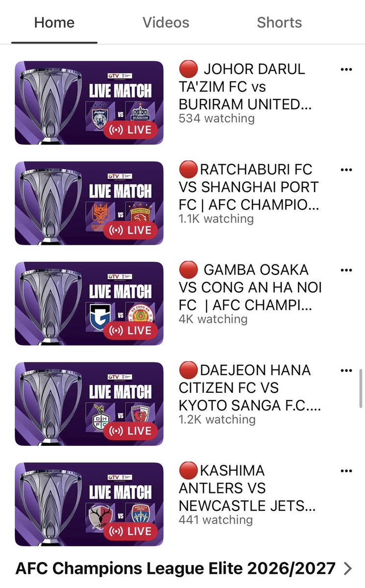 garagarabola_'s tweet photo. ACL Elite bisa nonton free di youtube GTV Sports!

Mayanlah hiburan… https://t.co/nlPYw9aOIE