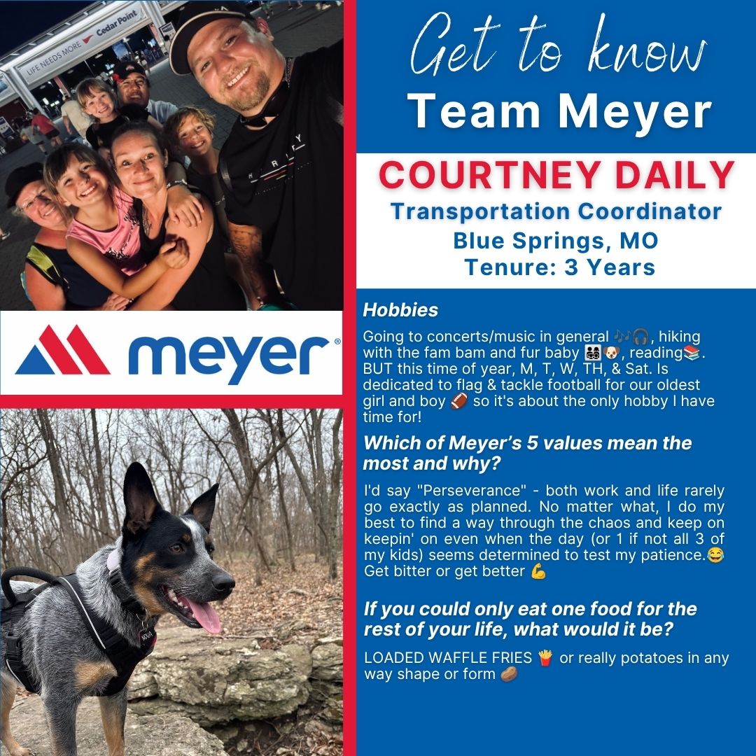 MeyerLaboratory's tweet photo. ๐ ๐๐ฉ'๐จ ๐๐๐๐ข ๐๐๐ฎ๐๐ง ๐๐ช๐๐จ๐๐๐ฎ ๐โMeet Courtney Daily! Learn what itโs like to work at Meyer: https://t.co/9II5ZvwgC4 #TeamMeyer #MeyerProud #Family #Culture https://t.co/zAZJW67wsc