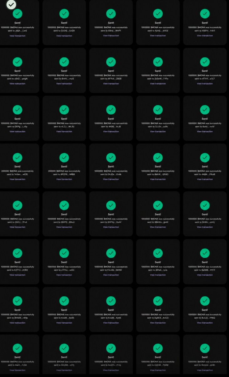 Monasolanatoken's tweet photo. How to obtain $MONA Airdrop 🚀

1️⃣ Follow, Like &amp; RT ♻️
2️⃣ Drop your $SOL wallet address
3️⃣ You're done! ✅

🎁 First 500 wallets only ⬇️⬇️

#SolanaAirdrop #Solana #CryptoAirdrop https://t.co/lQ6C9fWpEE