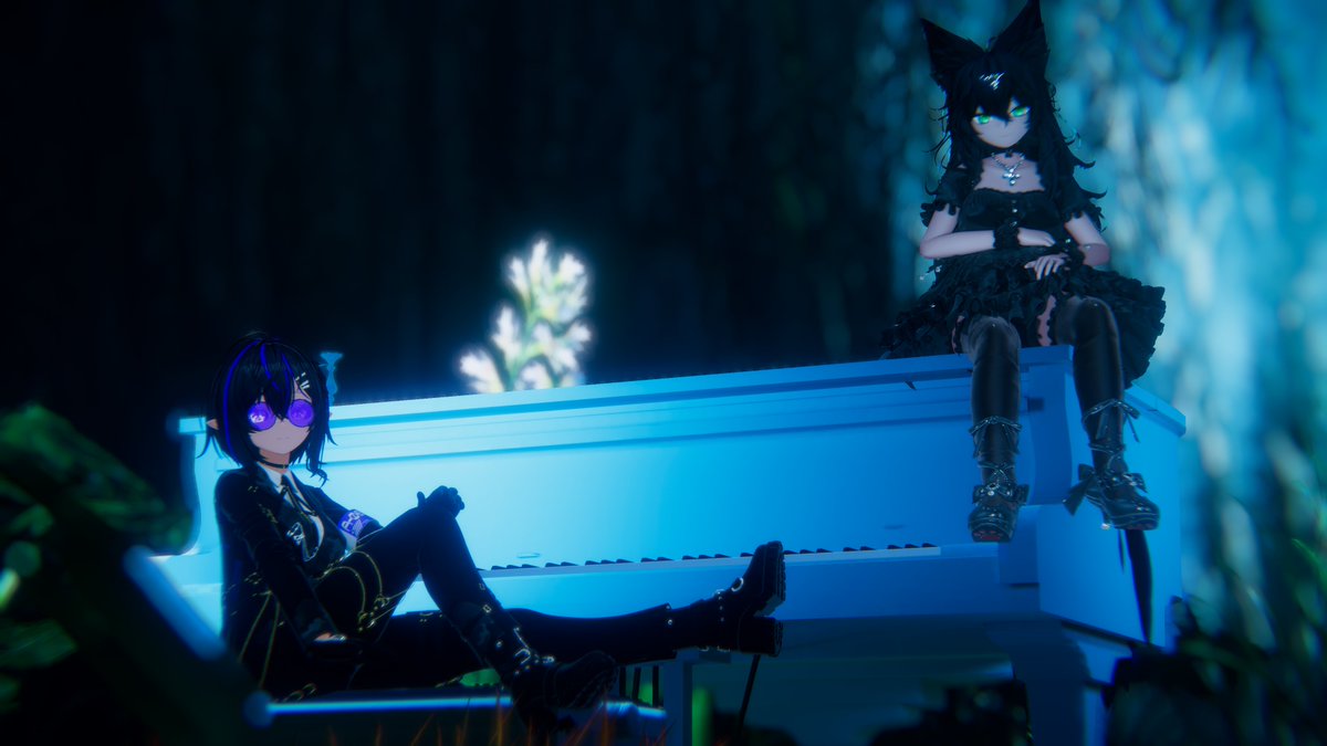 CorrinAsumi's tweet photo. Relaxing with @Z0eyVrc https://t.co/OvwZKkzqZh