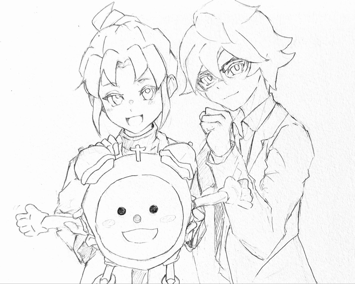 apopopopo_49's tweet photo. めざましじゃんけんをする基緑 https://t.co/UJ8AiWydo8