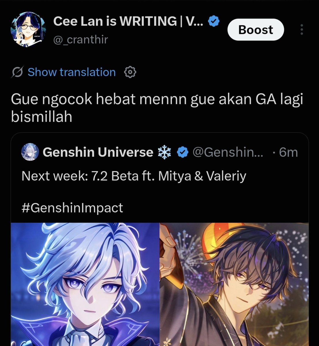 _cranthir's tweet photo. KENAPA TRANSLATEANNYA JAUH LEBIH BRUTAL JANCOKKKK https://t.co/0rELjW7EhY