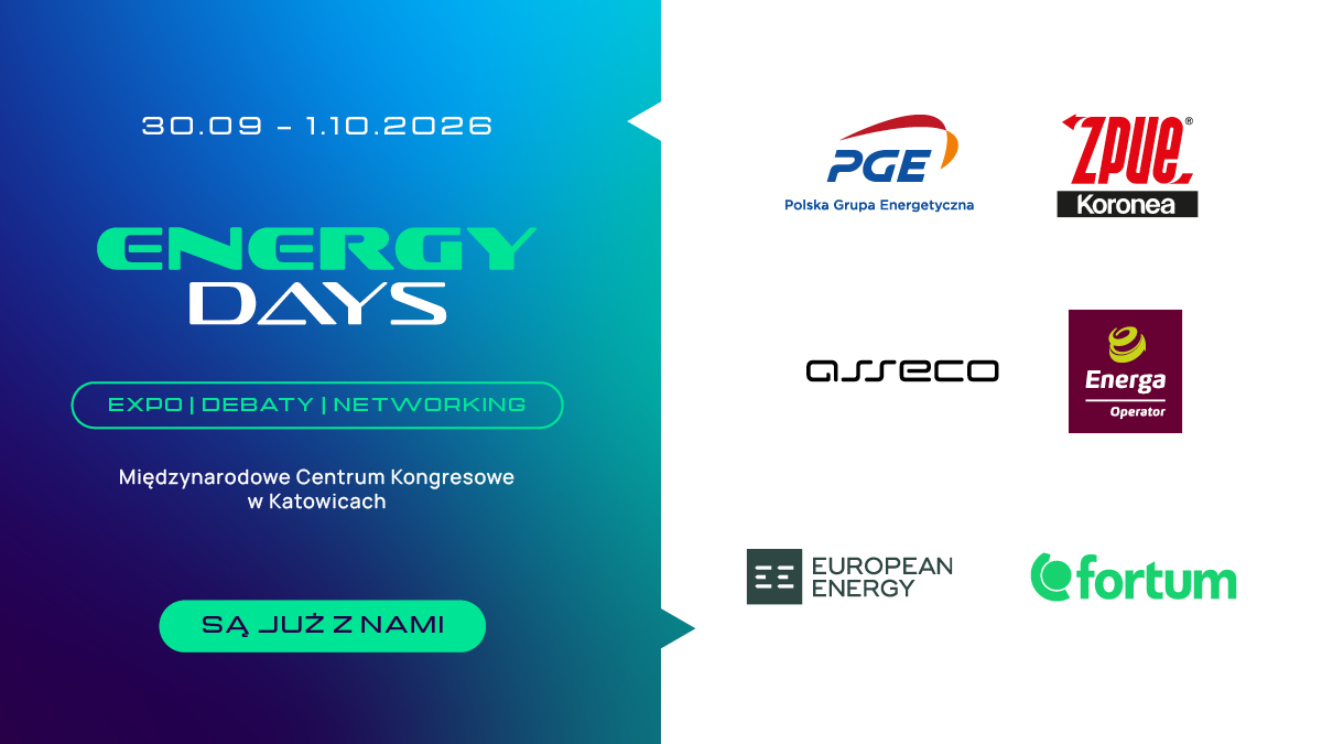Energy_Days's tweet photo. Partnerzy Energy Days to już ponad 60 firm – operatorów systemów, producentów energii, dostawców technologii, odbiorców przemysłowych i nie tylko.  ⚡

Do grona partnerów dołączyli:
☞ PGE Polska Grupa Energetyczna
☞ ZPUE S.A.
☞ Asseco Poland
☞ Energa-Operator S.A.
☞ European Energy
☞ Fortum

Zarejestruj się i spotkaj przedstawicieli partnerów w Międzynarodowym Centrum Kongresowym w Katowicach.
📍 Spotkamy się 30 września i 1 października.
