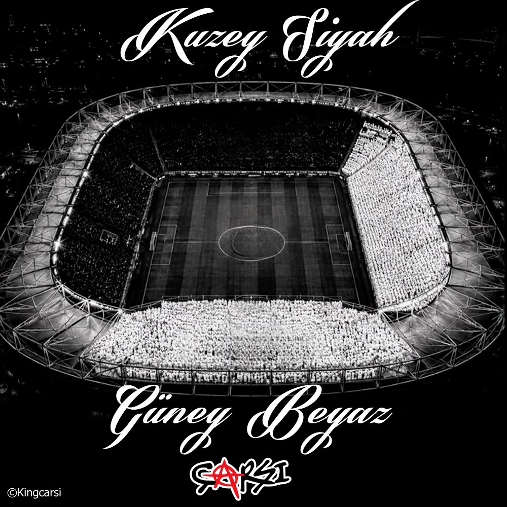 KingcArsi's tweet photo. UEFA Avrupa Ligi lig aşamasında oynayacağımız Marsilya müsabakasında,

Atkılar'ımızla;
⬛️Kuzey tribünündeki taraftarlarımızın SİYAH,
⬜️Güney tribünündeki taraftarlarımızın ise BEYAZ giyinerek stadyumdaki yerlerini almaları önemle rica olunur.