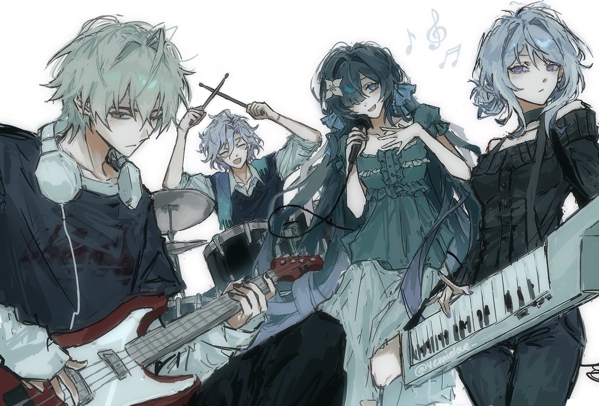 yennielove_'s tweet photo. band au 🥁🥁 #stell4r #alyvodettya https://t.co/MIvFx6BVkj