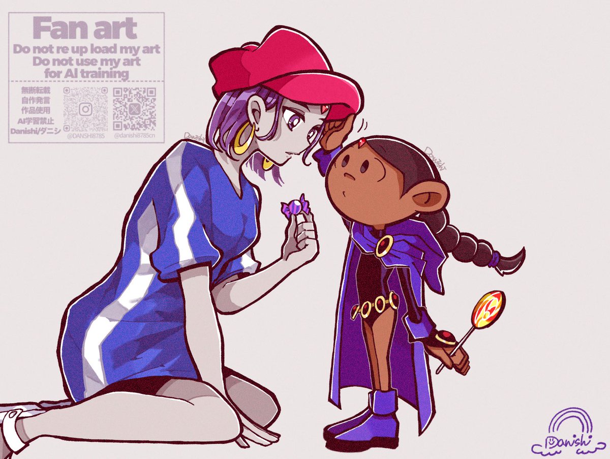 danishi8785cn's tweet photo. Raven &amp; Abby https://t.co/HhnvlZqW0r